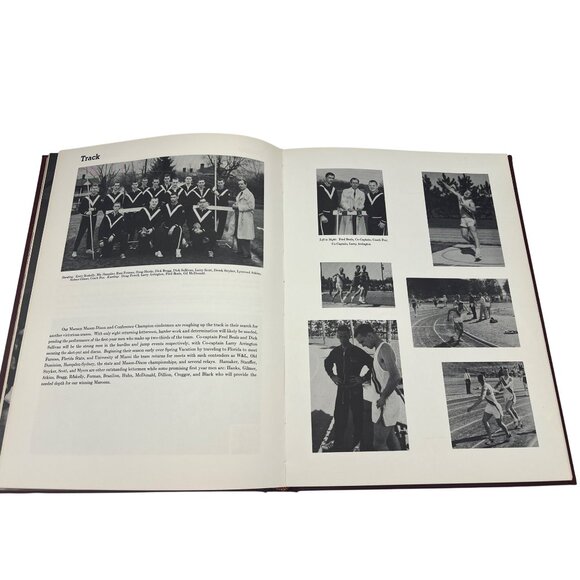 Roanoke College 1963 Rawenoch Yearbook Hardcover Vintage Ads Virginia - Picture 5 of 8